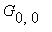 G[0,0]