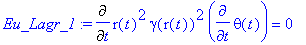 Eu_Lagr_1 := Diff(r(t)^2*gamma(r(t))^2*diff(theta(t...