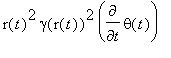 r(t)^2*gamma(r(t))^2*diff(theta(t),t)