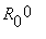 R[0]^0