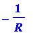 -1/R
