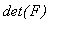 det(F)