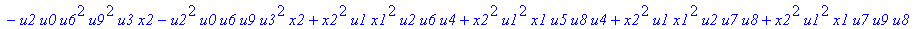 con := (-u7^2*u3*u1*u2*u0^2*u5+u7*x1*u1*u4^2*u2*u8^2+u4*u0^2*u8*u5*u2^2*u3+u4^2*u0*u8*u5*u1^2*x2+u9^2*x1*u3*u2*u6^2*u5-u2^2*u0*u6^2*x2*u9*x1-u2*u0*u6*u9^2*u7*u3^2-u2^2*u8*u6*x2*u9*x1^2+u9*x1*u3^2*u2^2*...