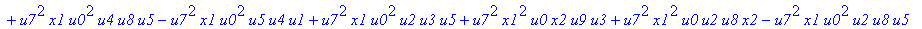 con := (-u7^2*u3*u1*u2*u0^2*u5+u7*x1*u1*u4^2*u2*u8^2+u4*u0^2*u8*u5*u2^2*u3+u4^2*u0*u8*u5*u1^2*x2+u9^2*x1*u3*u2*u6^2*u5-u2^2*u0*u6^2*x2*u9*x1-u2*u0*u6*u9^2*u7*u3^2-u2^2*u8*u6*x2*u9*x1^2+u9*x1*u3^2*u2^2*...