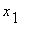 x[1]