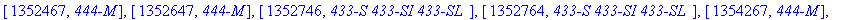 [[135, `000`], [1325, `400`], [1354, `030`], [1356,...