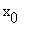 x[0]