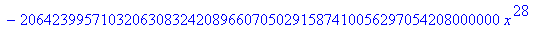 H70 := 1180591620717411303424*x^70-1425564382016274...