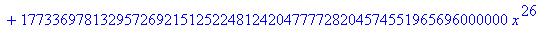 H70 := 1180591620717411303424*x^70-1425564382016274...