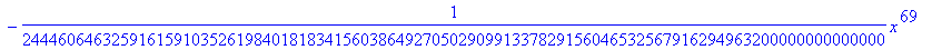 L70 := 1/119785716699698917960727837216890987364589...