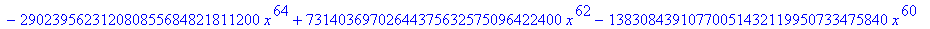H70 := 1180591620717411303424*x^70-1425564382016274...