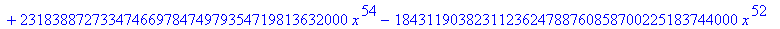 H70 := 1180591620717411303424*x^70-1425564382016274...