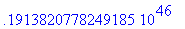 .1913820778249185e46