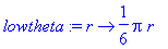 lowtheta := proc (r) options operator, arrow; 1/6*P...