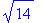 sqrt(14)