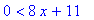 0 < 8*x+11