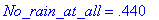 No_rain_at_all = .440
