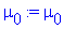 mu[0] := 'mu[0]'