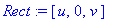 Rect := [u, 0, v]