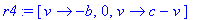 r4 := [proc (v) options operator, arrow; -b end pro...