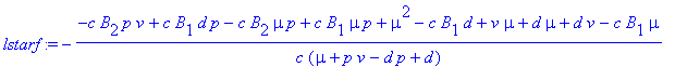 lstarf := -(-c*B[2]*p*v+c*B[1]*d*p-c*B[2]*mu*p+c*B[...