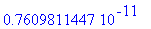 .7609811447e-11