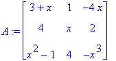 A := Matrix(%id = 17701324)