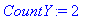 CountY := 2