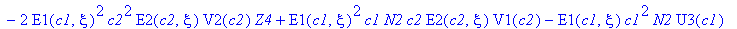 a12 := {A2(c1,c2,xi) = (E1(c1,xi)^2*Z1*c2^2*E2(c2,xi)^2*V3(c2)+E1(c1,xi)^2*c2^2*E2(c2,xi)^2*V3(c2)*Z4-E1(c1,xi)^2*c2^2*E2(c2,xi)^2*V1(c2)*V2(c2)-E1(c1,xi)^2*c2^2*E2(c2,xi)*V2(c2)*Z4-E1(c1,xi)^2*E2(c2,x...