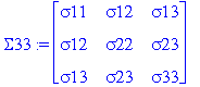 Sigma33 := Matrix(%id = 18981172)