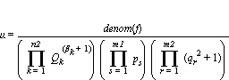 mu = denom(f)/((product(Q[k]^(beta[k]+1), k = 1 .. n2))*(product(p[s], s = 1 .. m1))*(product(q[r]^2+1, r = 1 .. m2)))