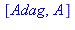 [Adag, A]