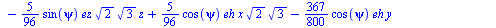 `+`(`-`(`*`(`/`(5, 144), `*`(epsi, `*`(x, `*`(`^`(2, `/`(1, 2)), `*`(`^`(3, `/`(1, 2)))))))), `-`(`*`(`/`(17, 1200), `*`(epsi, `*`(y)))), `*`(`/`(367, 1200), `*`(epsi, `*`(z))), `*`(`/`(31, 48), `*`(s...