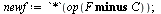 `:=`(common, proc (f, g, newf, newg) local C, F, G; if type(f, `*`) then `:=`(F, {op(f)}) else `:=`(F, {f}) end if; if type(g, `*`) then `:=`(G, {op(g)}) else `:=`(G, {g}) end if; `:=`(C, `intersect`(...