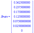 Strain = Vector[column](%id = 50682000)