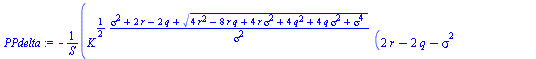 `+`(`-`(`/`(`*`(`^`(K, `+`(`/`(`*`(`/`(1, 2), `*`(`+`(`*`(`^`(sigma, 2)), `*`(2, `*`(r)), `-`(`*`(2, `*`(q))), `*`(`^`(`+`(`*`(4, `*`(`^`(r, 2))), `-`(`*`(8, `*`(r, `*`(q)))), `*`(4, `*`(r, `*`(`^`(si...