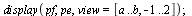 `:=`(pf, animate(plot, [f(x), x = a .. b], n = [`$`(1 .. nmax)], frames = nmax)); -1; `:=`(pe, display(seq(plot(Elist[n], color = blue, numpoints = 500), n = [`$`(1 .. nmax)]), insequence = true)); -1...