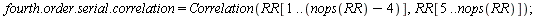 restart; -1; with(Statistics); -1; randomize(); -1; `:=`(n, 5000); -1; `:=`(p1, -.5); -1; `:=`(r, Sample(RandomVariable(Normal(0, 1)), n)); -1; for t from 2 to n do `:=`(y[1], 0); `:=`(y[t], `+`(`*`(p...