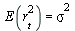 E(`*`(`^`(r[t], 2))) = `*`(`^`(sigma, 2))