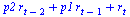 `+`(`*`(p2, `*`(r[`+`(t, `-`(2))])), `*`(p1, `*`(r[`+`(t, `-`(1))])), r[t])