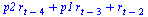 `+`(`*`(p2, `*`(r[`+`(t, `-`(4))])), `*`(p1, `*`(r[`+`(t, `-`(3))])), r[`+`(t, `-`(2))])