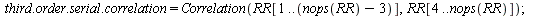 restart; -1; with(Statistics); -1; randomize(); -1; `:=`(n, 5000); -1; `:=`(p1, -.5); -1; `:=`(p2, .4); -1; `:=`(r, Sample(RandomVariable(Normal(0, 1)), n)); -1; for t from 3 to n do `:=`(y[1], 0); `:...