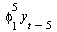 `*`(`^`(phi[1], 5), `*`(y[`+`(t, `-`(5))]))