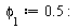 `:=`(phi[1], .5); -1