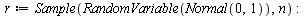 restart; -1; with(Statistics); -1; randomize(); -1; `:=`(n, 5000); -1; `:=`(phi1, .5); -1; `:=`(r, Sample(RandomVariable(Normal(0, 1)), n)); -1; for t from 2 to n do `:=`(y[1], 0); `:=`(y[t], `+`(`*`(...
