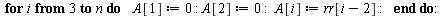 restart; 1; randomize(); -1; with(Statistics); -1; `:=`(n, 500); -1; `:=`(r, Sample(RandomVariable(Normal(0, 1)), n)); -1; `:=`(rr, seq(r[i], i = 1 .. n)); -1; for i from 3 to n do `:=`(A[1], 0); `:=`...