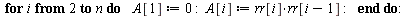 restart; 1; randomize(); -1; with(Statistics); -1; `:=`(n, 500); -1; `:=`(r, Sample(RandomVariable(Normal(0, 1)), n)); -1; `:=`(rr, seq(r[i], i = 1 .. n)); -1; for i from 2 to n do `:=`(A[1], 0); `:=`...